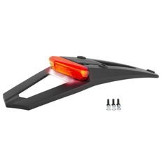 AIZMUGURĒJAIS LUKTURIS AIZMUGURĒJAM SPĀRNAM POLISPORT RSP LED 3.0 8571100001 SARKANĀ GAISMA MELNS/PELĒKS