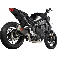 IZPLŪDES SISTĒMA RAC SS/CF MT-09 FOR YAMAHA MT-09 ABS (TITĀNS)