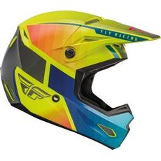 ĶIVERE FLY HELMET ECE KINETIC DRIFT (ZILS, DZELTENS)