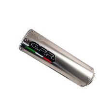 SLIP-ON EXHAUST GPR M3 A.61.RACE.M3.INOX BRUSHED STAINLESS STEEL PRIEKŠ APRILIA TUONO 1100 V4 FACTORY 2015-2016