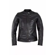 JAKA WOMEN'S ADINA LEATHER JACKET (MELNS)
