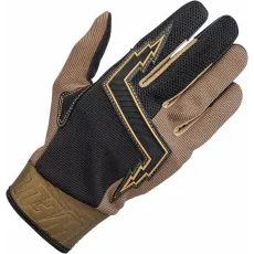 CIMDI BAJA GLOVES (BRŪNS, MELNS)