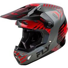 ĶIVERE FLY HELMET FORMULA CP SLICE (PELEKS, SARKANS, MELNS)