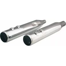 IZPŪTĒJS MUFFLER 4.5" TWIN CAM SO CHR RACE TIP FOR HARLEY DAVIDSON FLHR 1450