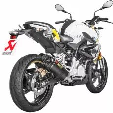 IZPLŪDES SISTĒMA RACE SS/CF G310R GS FOR BMW G 310 GS ABS (OGLEKĻA ŠĶIEDRA, NERŪSĒJOŠAIS TĒRAUDS)