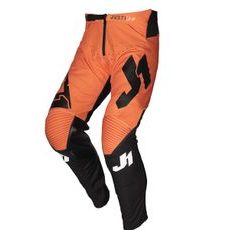 BIKSES JUST1 MX-PANTS J-FLEX YOUTH (MELNS, ORANŽA)