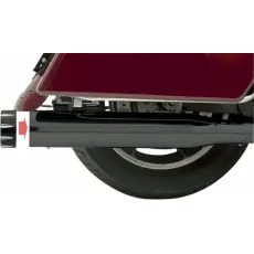 IZPŪTĒJS MUFFLERS 4" QUICK CHANGE | FLT 95-16 - BLACK FOR HARLEY DAVIDSON FLHR 1340 (TĒRAUDS)