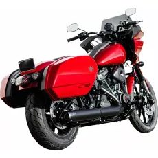 IZPŪTĒJS MUFFLER GRAND NATIONAL | SOFTAIL M8 2025 - BLACK FOR HARLEY DAVIDSON FLHCS 1923 ABS (NĒRUSĒJOŠAIS TĒRAUDS)