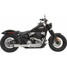 IZPLŪDES SISTĒMA 2-1 ROADRAGE | SOFTAIL M8 18-UP - CHROME/BLACK FOR HARLEY DAVIDSON FLSL 1750 ABS
