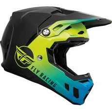 ĶIVERE FLY HELMET FORMULA CC CENTRUM (MELNS, ZILS, DZELTENS)