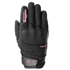 CIMDI FURYGAN GLOVES JET LADY ALL SEASON D3O EVO (MELNS, ROZĀ, SIEVIEŠU)