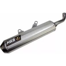 IZPŪTĒJS SILENCER ENDURO EXC/TE125 17-19 GREY/STEEL FOR HUSQVARNA TX 125 (NĒRUSĒJOŠAIS TĒRAUDS)