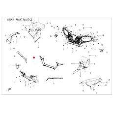 FRONT DECO PLATE [TRUE TIMBER CAMO]