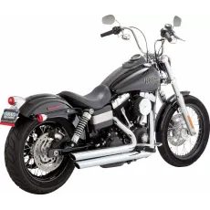 IZPLŪDES SISTĒMA BIG SHOTS STAGGERED CHROME 06-09 DYNA FOR HARLEY DAVIDSON FXD 1584