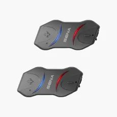 SENA 10R ZEMA PROFILA MOTOCIKLA BLUETOOTH® SAKARU SISTĒMA (PELĒKS) 10R-02D DUAL PACK