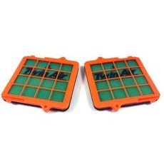 PRE-OILED AIR FILTER TWINAIR 150607P (FLAME RETARDENT) WITH FILTER FRAMES (2PCS)
