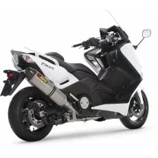 IZPLŪDES SISTĒMA RAC SS/TI TMAX 12 FOR YAMAHA XP 500 T-MAX (OGLEKĻA ŠĶIEDRA, NERŪSĒJOŠAIS TĒRAUDS, TITĀNS)