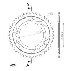 AIZMUGURĒJAIS ZOBRATS SUPERSPROX RFE-1132:46-BLK MELNS/PELĒKS 46T, 420
