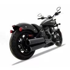 LABAIS MUFFLER 4" CHIEF BK/BK FOR INDIAN CHIEF 111 ABS (NĒRUSĒJOŠAIS TĒRAUDS)