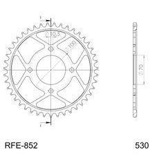 AIZMUGURĒJAIS ZOBRATS SUPERSPROX RFE-852:41-BLK MELNS/PELĒKS 41T, 530