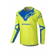 KREKLS YOUTH RACER VEIL JERSEY (ZILS, DZELTENS)