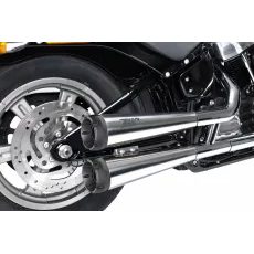 LABAIS SOFTAIL SLIP-ONS E4/E5 POLISHED 17-24 FOR HARLEY DAVIDSON FXBB 1750 ABS