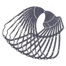 PRIMARY COVER GASKET ATHENA S410195149001 THICKNESS 0,032 (SET OF 10 PCS)