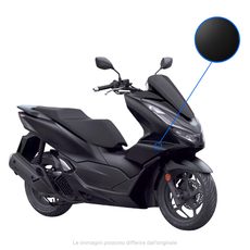 COMPLETE FAIRING KIT RMS 142682032 MATĒTS MELNS PRIEKŠ HONDA PCX 125 (WW 125) 2021-2024