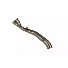 LINK CAURULE MID, LINK & Y PIPE FOR SUZUKI GSX-R 1000 (NERŪSĒJOŠAIS TĒRAUDS)