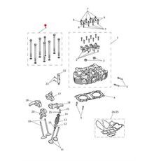 KIT, CYL HEAD BOLTS & WASHERS
