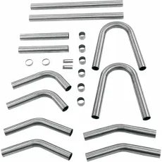 KOMPLEKTS 1-3/4" BUILD YOUR OWN PIPE KIT FOR HARLEY DAVIDSON FLD 1690 (TĒRAUDS)