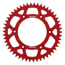 REAR ALU SPROCKET SUPERSPROX RAL-210:50-RED SARKANS 50T, 520