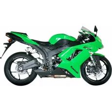 IZPŪTĒJS MUFFLER TI/CF ZX-6R 07/08 FOR KAWASAKI ZX-6 R 600 (OGLEKĻA ŠĶIEDRA)