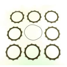 FRICTION PLATES KIT WITH CLUTCH COVER GASKET ATHENA P40230074