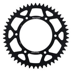 REAR ALU SPROCKET SUPERSPROX RAL-990:49-BLK MELNS/PELĒKS 49T, 520