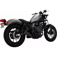 IZPŪTĒJS MUFFLER BLK HONDA REBEL 17-23 FOR HONDA CMX 300 (MĪKSTS TĒRAUDS)