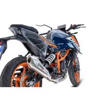 SLIP-ON EXHAUST GPR GP-REVO KT.109.2.GPRTIT BRUSHED TITANIUM INCLUDING REMOVABLE DB KILLER AND LINK PIPE