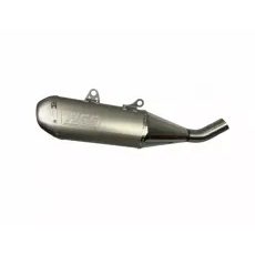 IZPŪTĒJS SILENCER HGS YZF250 19-25 GREY/STEEL FOR FANTIC XXF 250 (NĒRUSĒJOŠAIS TĒRAUDS)