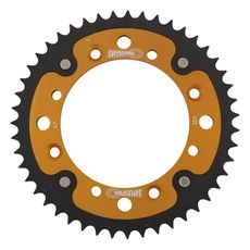 REAR SPROCKET SUPERSPROX STEALTH RST-455:47-GLD ZELTA 47T, 420
