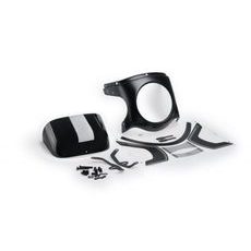 VĒJSTIKLS UNIVERSĀLS PUIG SEMI-FAIRING 9516N KARBONS MELNS/PELĒKS