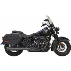 IZPLŪDES SISTĒMA 2-1 ROADRAGE LONG | SOFTAIL M8 18-UP - FULL BLACK FOR HARLEY DAVIDSON FLDE 1750 ABS