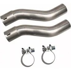 GALVAS CAURULE PIPE HEADER ADAPTER KIT FOR HARLEY DAVIDSON FLHTCUTG 1690 (NERŪSĒJOŠAIS TĒRAUDS)