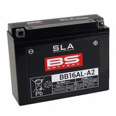 RŪPNIECISKI AKTIVIZĒTS AKUMULATORS BS-BATTERY BB16AL-A2 (FA) (YB16AL-A2 (FA)) SLA