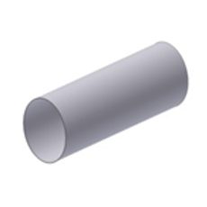 SLEEVE MIVV OVAL 53.T.005.0 TITĀNS (LIELS) - L.400 MM