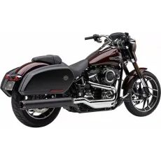 IZPŪTĒJS MUFFLER DUAL CUT BLK FOR HARLEY DAVIDSON FLSB 1750 ABS