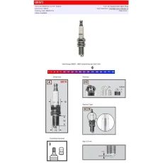 CHAMPION S-SPRUGA AIZDEDZES SVECE OE073