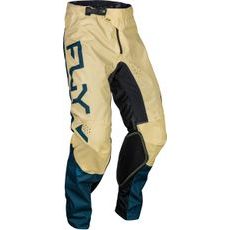 BIKSES FLY MX-PANTS KINETIC (DZELTENS, MELNS)