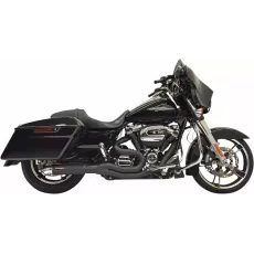 EXHAUST SYSTEM EXHAUST 2-1 HOT ROD TURNOUT | FLT 17-24 - BLACK FOR HARLEY DAVIDSON FLH 1868 ABS
