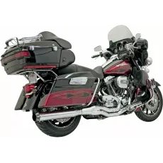 IZPLŪDES SISTĒMA 2-1 B4 ROADRAGE STRAIGHT | FLT 95-16 - CHROME FOR HARLEY DAVIDSON FLHR 1340 (TĒRAUDS)