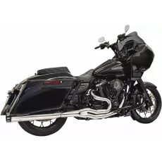 IZPLŪDES SISTĒMA 2-1 HORSE POWER STRAIGHT| FLT 17-24 - CHROME FOR HARLEY DAVIDSON FLH 1868 ABS (TĒRAUDS)